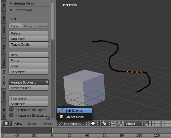 Line Tool — Blender Manual